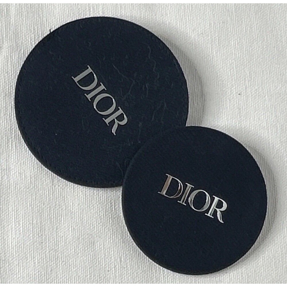 Christian Dior Compact Makeup Mirror Christian Dior & Sleeve Gift Black Travel